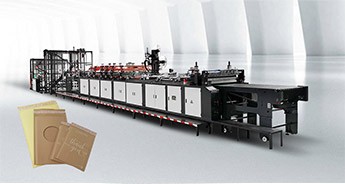 瓦楞紙、壓泡紙、復(fù)合氣泡
快遞信封袋多功能制袋機(jī) CAP-700